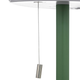 Lampa ogrodowa Atmosphera Zack 30 cm Green (3560232797408) - obraz 5