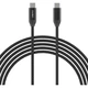 Дата кабель USB-C to USB-C 2.0m 240W Choetech (XCC-1036-BK) - изображение 2