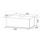 Вытяжка кухонная GRANADO Palamos 4613-1200 White glass (GCH4613120055) - изображение 8