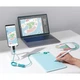 Графический планшет Parblo Intangbo X7 Green (INTANGBOX7G) - изображение 5