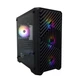 Корпус 1stPlayer T5-BK-4F1 Black без БП - зображення 6
