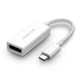 Адаптер UGREEN MM130 USB-C to DisplayPort Female White (40372) - изображение 1