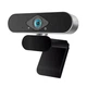 Веб-камера USB FullHD 1080P Webcam с микрофоном Free Driver silver (HDWeb1080P-S) - изображение 1