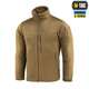 Тактична армійська куртка M-Tac Alpha Microfleece Gen.II Coyote Brown койот S - зображення 1