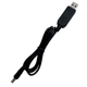 Кабель USB - DC-5.5*2.1мм 12V 1м, Black - изображение 4