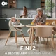 Стульчик для кормления 2 в 1 Kinderkraft Fini 2 Green (KHFINI02GRE0000) (5902533924516) - изображение 3