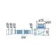 Сифон ″Waterstal″ для душового піддону Click-Clack з гнучкою трубою 32/40/50 Н=65 мм (А - 1765) - изображение 5