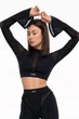 Спортивный топ Designed for Fitness PASSION BLACK longsleeve M - изображение 1