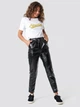Брюки женские NA-KD 1018-001182-0002 36 Черные (7325940948407) - изображение 3
