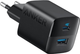 Мережевий зарядний пристрій Anker PowerPort 323 - 33W Dual-Port USB-C Black (A2331G11) - зображення 1