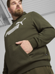 Худи утепленное мужское Puma Ess Big Logo Hoodie 58668708 S Зеленое (4067981077731) - изображение 4