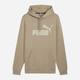 Худи мужское Puma Ess Big Logo Hoodie 58668713 XL Бежевое (4067981272792) - изображение 6