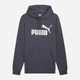 Худи мужское Puma Ess Big Logo Hoodie 58668723 XL Серое (4067981235841) - изображение 6
