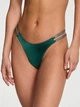 Трусики стрінги жіночі Victoria's Secret 292366755 M Зелені (1159807453) - зображення 1