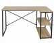 Компьютерный Стол Угловой Лофт с Полками 120 x 50 x 74 см Jumi Confy Loft Рабочий Офисный стол для ноутбука Коричневый Письменный стол для офиса в - изображение 5