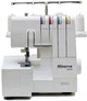 Оверлок MINERVA M840DS, 105Вт, 8 оп., (4, 3-х ниткові шви), білий - изображение 1