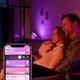 Настільна лампа Philips Hue Iris, Color, BT, DIM, чорна (929002376201) - зображення 4