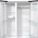 Gorenje Холодильник SBS 179х67х92см, 2 двері, 356( 191)л, А++, NF+, Інв. , зона св-ті, зовн. диспл, матовий сірий - изображение 5