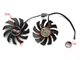 Вентилятор кулер Everflow для видеокарты ASUS (orgnl) 75 мм 4-pin T128010BH (FD7010H12S T128010SH T128010SU FD7010H12D PLD08010S12HH) комплект 2 шт (№85.8) - изображение 3