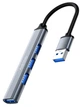 Портативный USB-A HUB / концентратор Digital Lion UH05, хаб 4в1: 3 x USB 2.0, 1 x USB 3.0, Gray - изображение 1