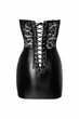 Платье под латекс Noir Handmade F300 Solace lace up corset mini dress Черное S - изображение 7