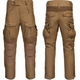 Тактические штаны, брюки Mil-Tec Chimera Combat Pants - coyote 10516819 размер S - изображение 2