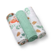Пелюшки муслинові бавовняні (70х70 см) 3 шт. (Салатовий) "BabyOno" 348/12 5901435415788 - зображення 1