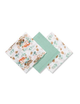 Пелюшки муслинові бавовняні (70х70 см) 3 шт. (Салатовий) "BabyOno" 348/12 5901435415788 - зображення 2