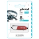 Флеш пам'ять флешка Wibrand Aligator 8Gb USB 2.0 Dark Red (WI2.0/AL8U7DR) - зображення 2