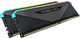 Pamięć RAM Corsair DDR4-4000 32768MB PC4-32000 (Kit of 2x16384) Vengeance RGB RT Black (CMN32GX4M2Z4000C18) - obraz 3