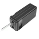 Повербанк з підвищеною ємністю Hoco J86B Electric 22.5W fully compatible 60000 mAh з підтримкою швидкої зарядки QC 3.0, PD, AFC для смартфонів і планшетів, з ліхтарем, Чорний - зображення 4
