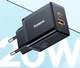 Зарядний пристрій Блок Швидкої зарядки для телефону Baseus UCFK20 20W PD Fast Charging Зарядка для Samsung, iPhone, Xiaomi, Redmi, Huawei, Realme - зображення 3