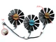 Вентилятор FirstD для відеокарти ASUS Strix (оригінал) FDC10U12S9-C FDC10H12S9-C (T129215SH T129215SL T129215SU PLD09210S12H) комплект 3 шт (№315) - зображення 3