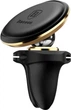 Автотримач для телефона Baseus Magnetic Air Vent Car Mount Holder Gold (SUGX-A0V)/162421) - зображення 1