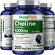 Холин битартрат премиум-класса NusaPure Choline Bitartrate 1000 mg 200 капсул - изображение 4