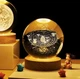 Ночник хрустальный шар светильник 3D Космос - изображение 2