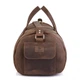 Дорожная кожаная сумка GRANDE PELLE 24х55х31 см 000296643 - изображение 6