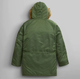 Парка Alpha Industries Men's Slim N-3B Parka Large, Олива (Olive) - зображення 2