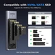Зовнішня кишеня UGREEN 10 Гбіт/с для M.2 SSD NVMe (PCIe) USB 3.2 Type-C (UG-CM559) - зображення 2