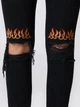 Джинсы Skinny женские NA-KD 1100-000314-0002 36 Черные (7325940607038) - изображение 5