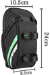 Torba rowerowa Rockbros C7-BK pod siodełko Czarna (7016802869601) - obraz 5