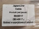 Трос ручного тормоза левый JAPAN LINE 96435117 CHEVROLET LACETTI - изображение 7