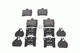 Колодка гальмівна дискова MB C-CLASS W202 задн. Bosch (0986494016) - зображення 3