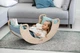 Матрасик для кроватки-качалки Luna Toys ГОЛУБОЙ - изображение 6