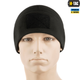 Шапка M-TAC Watch Cap Elite Фліс (270Г/М2) з липучкою Black Size XL - изображение 2