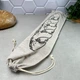 Мешочек для багетов с завязками 15*65 см Bread Bag, Экомешочек для хлеба - изображение 2