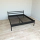 Кровать Tobi Sho COMFORT-1 двуспальная металлическая 190X180 Черный - изображение 1