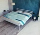 Кровать Tobi Sho COMFORT-1 полуторная металлическая 200X140 Белый - изображение 2