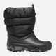 Дитячі зимові чоботи-дутики для хлопчика Crocs Classic Neo Puff Boot K 207683 27-28 Чорні (191448873407) - зображення 1