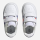 Дитячі кеди для хлопчика adidas Breaknet 2.0 CF I HP8971 23 Білі з синім і червоним (4066749944728) - зображення 5